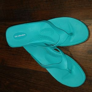 Okabashi wedge sandals